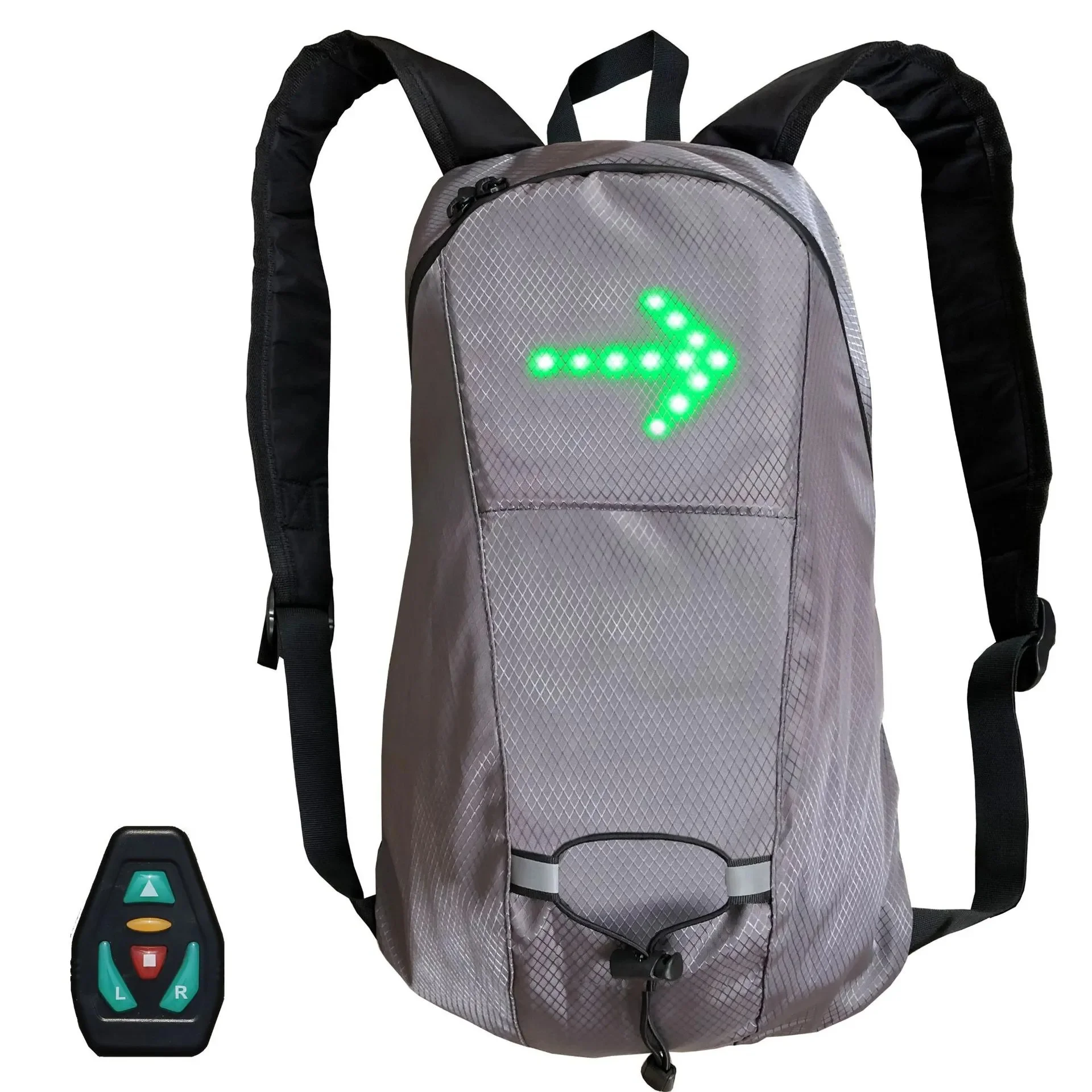 Mochila Patinete Electrico Mochila Con Luces LED Y Direccionales