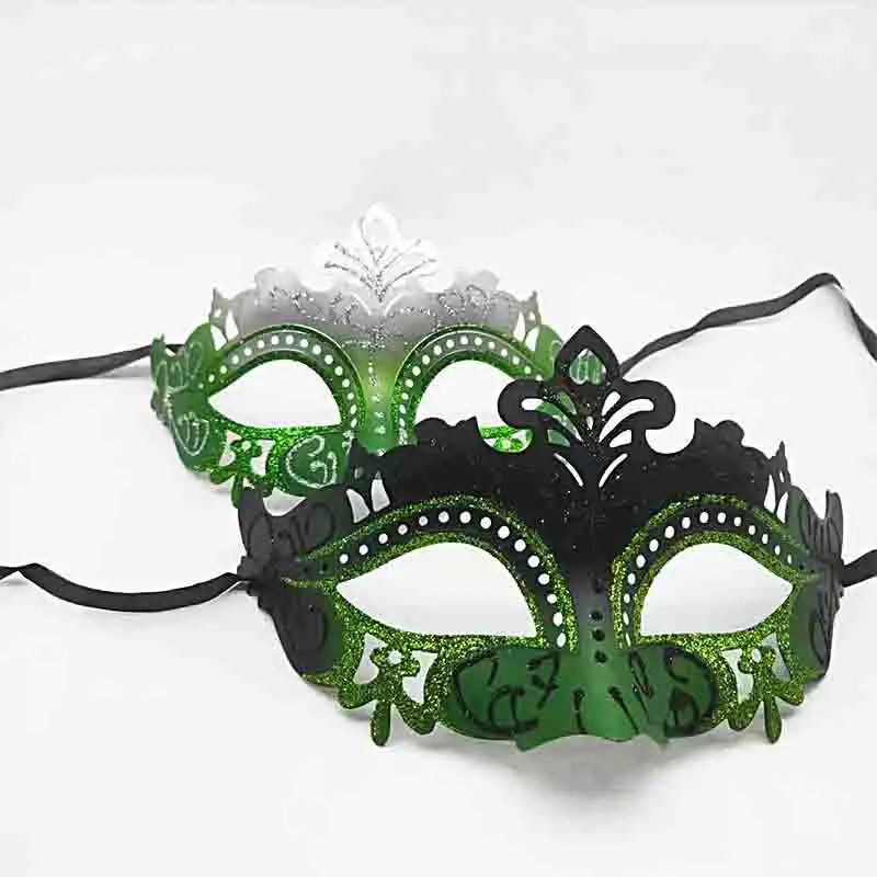

Masquerade Mask Two-color Half Face Women Eye Mask Stage Vloging Beach Party Bar Dating Festival Halloween Christmas Decoration
