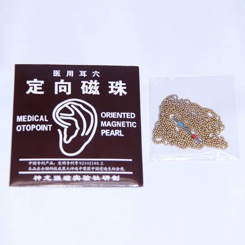 1000ks magnetický terapie ucho semen nálepky ucho akupunktura jehla náplast ucho péče masáž Čínské terapie akupunktura