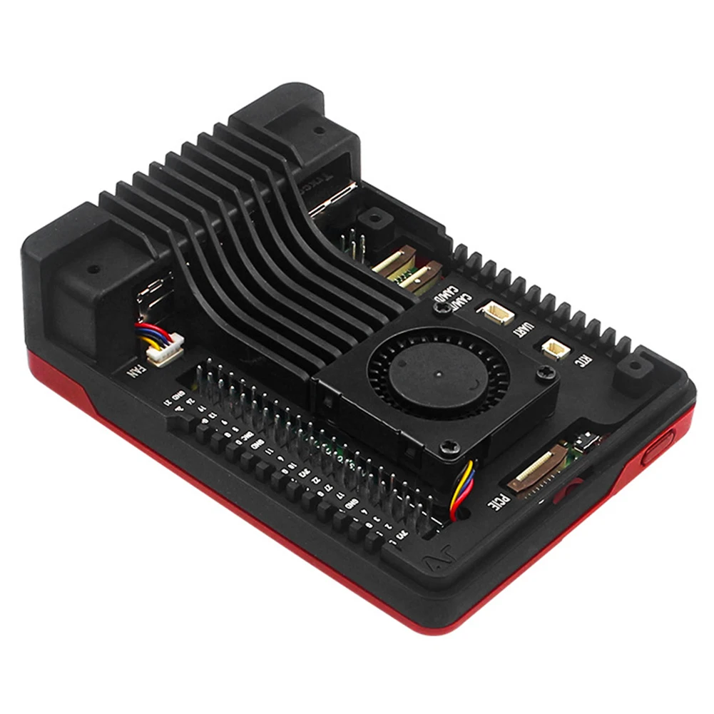 Custodia In Alluminio Argon Neo 5 Con Ventola Di Raffreddamento Pwm Custodia Protettiva In Metallo Adatta Per Raspberry Pi 5