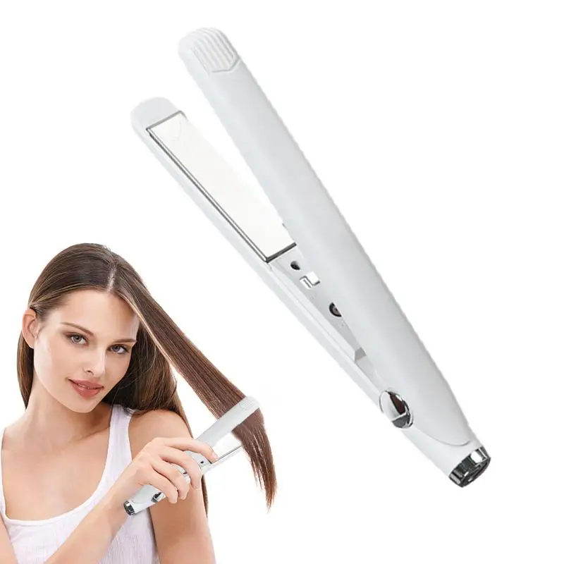 Dual Purpose Straight Currling Splint Rechargeable Hair Currler Straightener Iron Currling Straight Hair Styling For Travel three fold umbrella rain and wind resistant travel sunshade rain and shine dual purpose van gogh