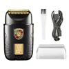 Kemei Rechargeable Cordless Foil Shaver Men Twin Blade Reciprocating Beard Razor Face Care Multifunction Strong Barber Trimmer 4