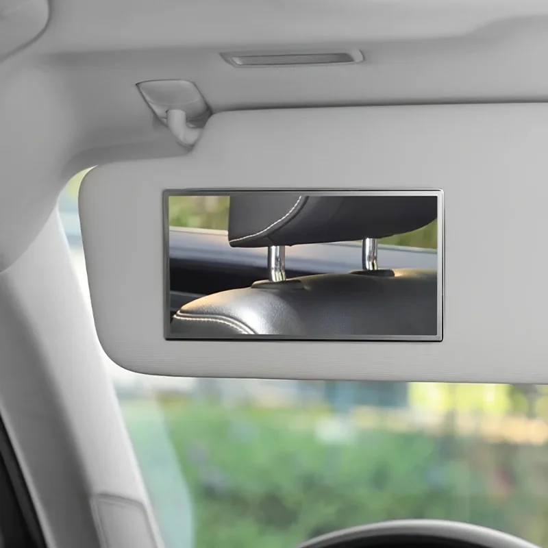 مرآة مكياج محمولة للسيارة، مرآة داخلية عالمية للسي...