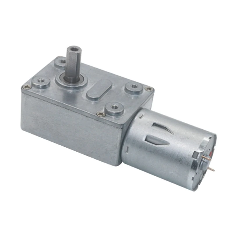 

DC 6V Reduction Motor, High Torque Turbo Worm Geared Motor for Smart Equipment Range Hood Nesting Machine