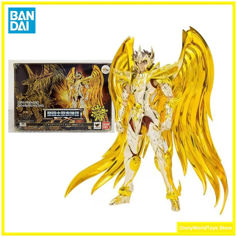 100% Originale Bandai Saint Cloth Myth Ex Sagittario Aiolos God Cloth Saint Seiya Soul Of Gold In Stock Figure Anime Model Toys