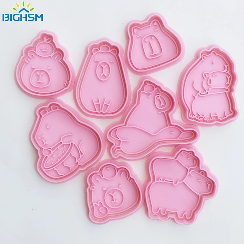 Cartoon Capybara Shaped Cookie Cutter Animal Fondant Biscuit Mold Cake Decoration Tools Baking Accessories Kitchen Gadget cake baking tools cake decorating tips