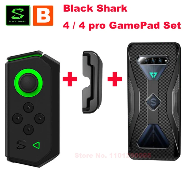 Original Black Shark 4 Pro / 4 / 4S / 5RS Gamepad Left Hand H66L + Rail  silicone Case
