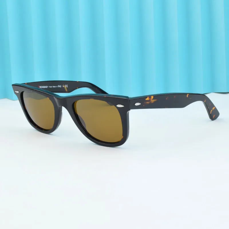 ROG BAE Marke Klassische Custom Sonnenbrille S2140 Luxus Designer Acetat Rahmen Sonnenbrille Männer Vintage Designer Gafas De Sol – Detail 17
