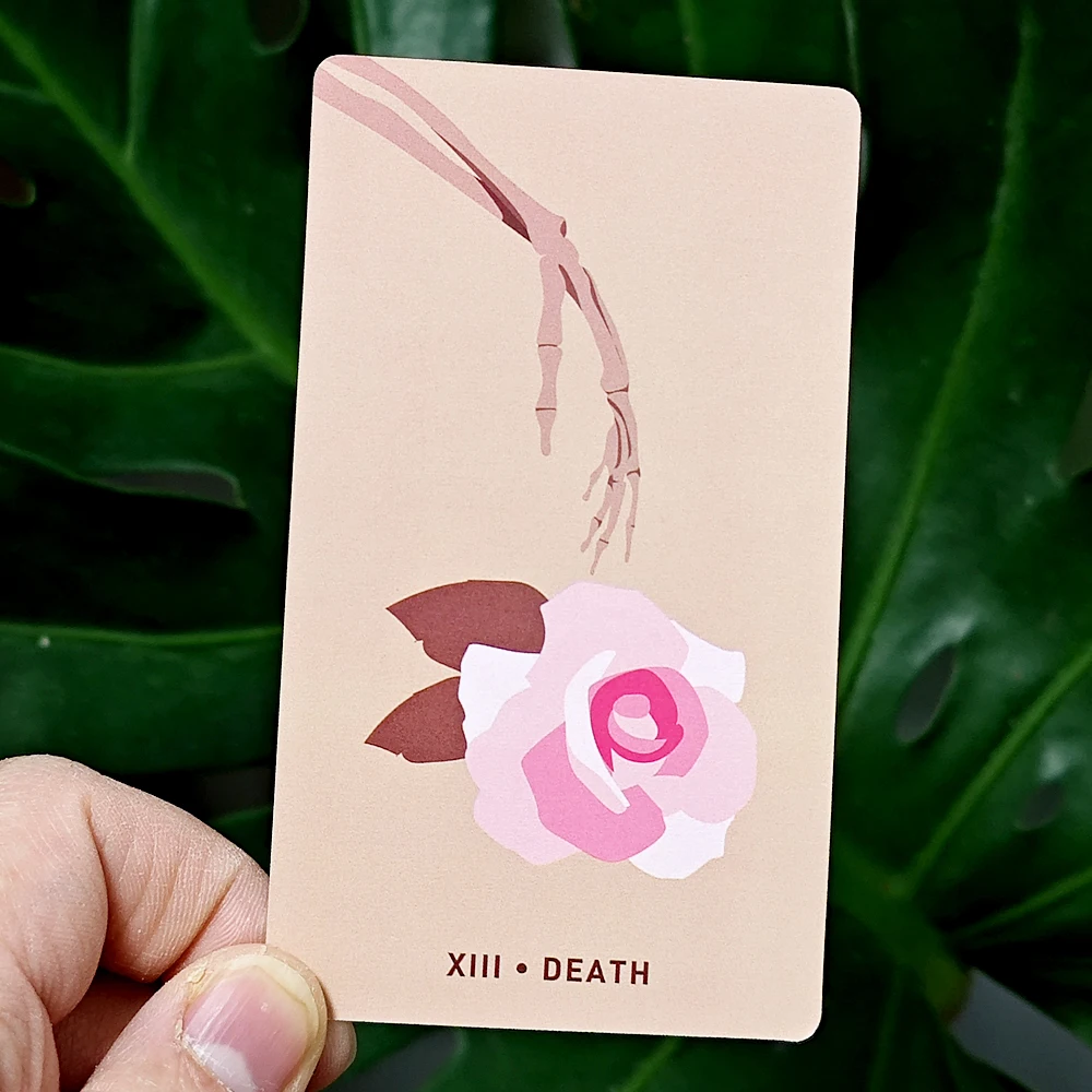 10.3*6cm Gentle Heart Tarot 78 Pcs Pink Cards Bring To The Surface The Truths That You Subconsciously Are Already Aware of 4