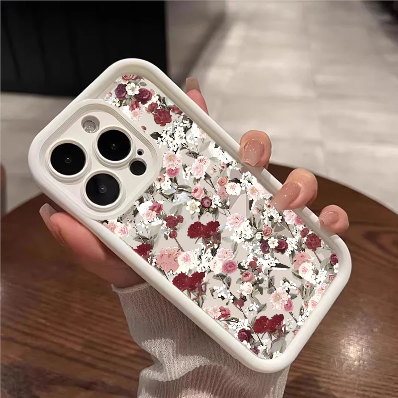 Butterfly Flower Bumper Phone Case