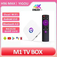 H96 MAX M1 RK3528 Smart TV Box Android 13 32GB 64GB Set Top Box 4GB 2.4&5G Wifi BT4.0 4K Video TVBOX Media Player 1