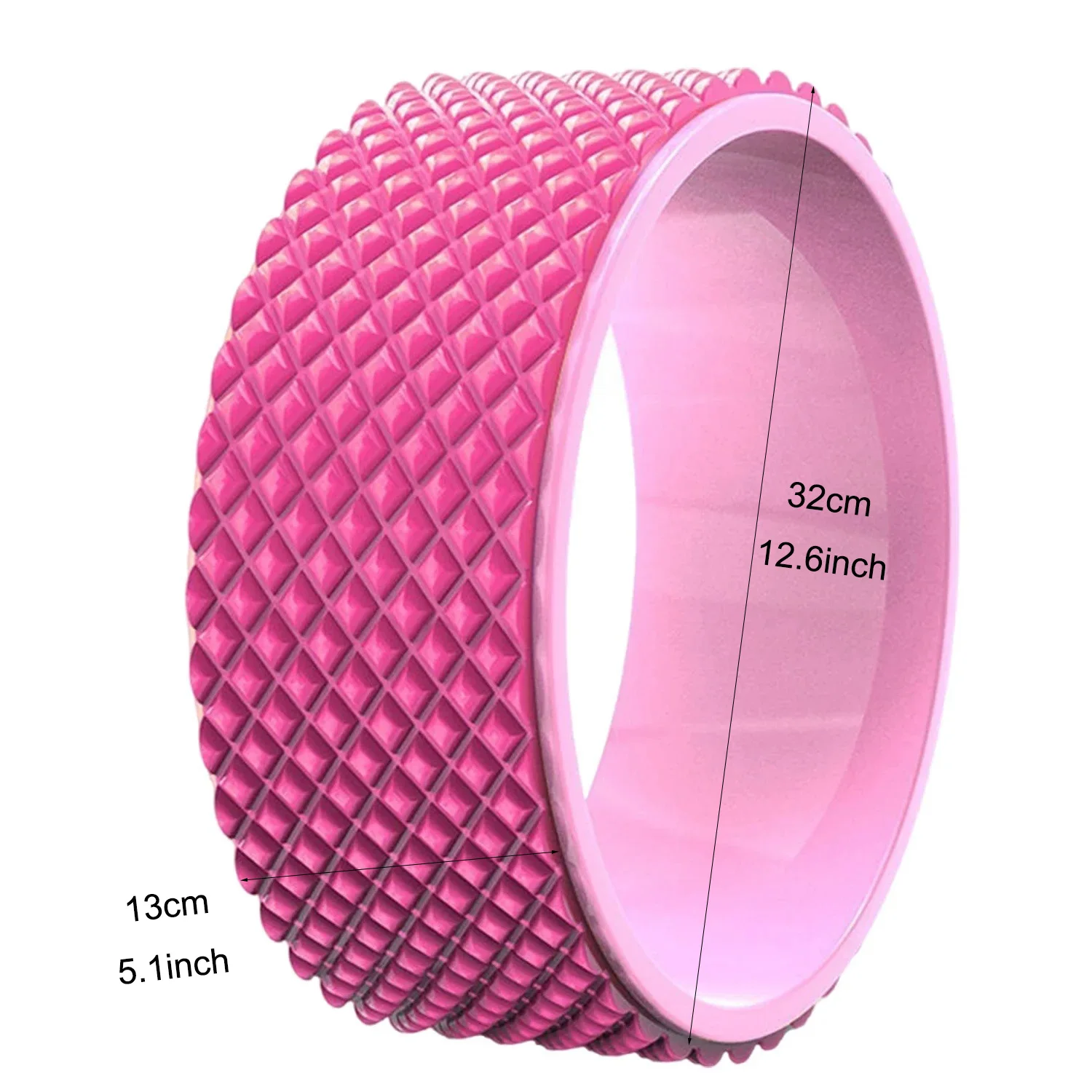 Yoga Wheel Roller for Back Pain Relief Back Roller Stretching Device Cracking for Spine Stretching Yoga Roller