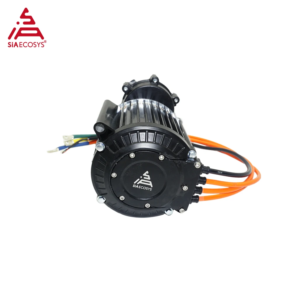 QS Motor 120 60H 2000W V3 72V Mid Drive Motor with Gearbox for Electric Motorcycle