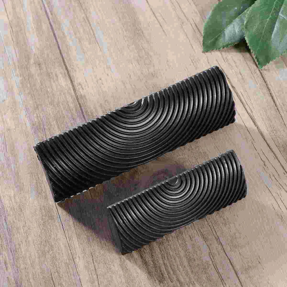 

2/ Set Wood Grain Tool Graining Painting Tool Wall Imitates Wood Pattern Set Rubber Wall Decoration Tools for Home Decoration