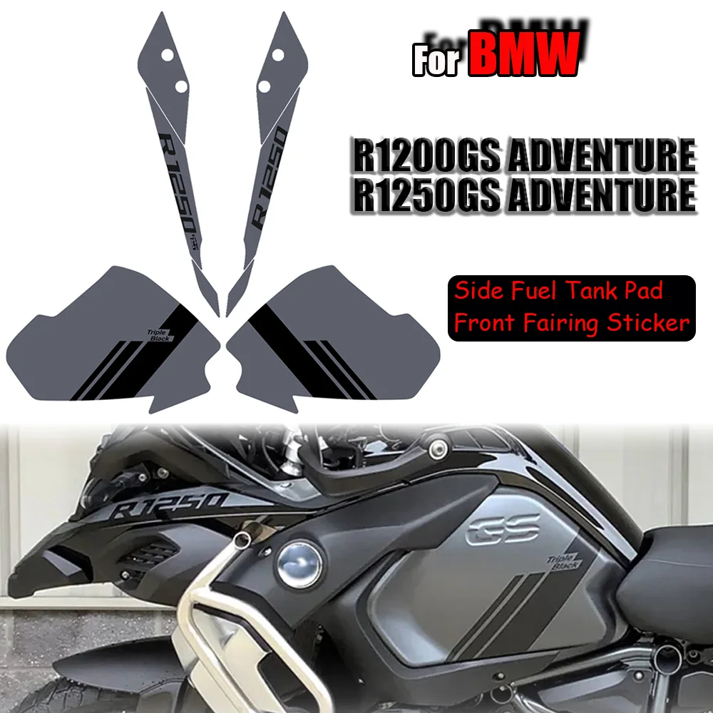 

For BMW R1250GS ADVENTURE R1200GS ADVENTURE Motorcycle Full Graphic Decal Kit Side Fuel Tank Pad Front Fairing Sticker