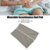 Washable Reusable Diaper Skirt Prevent Dirts Leakage Proof Soft Fabric Incontinence Mattress Menstrual Skirts for Elderly Adults 3