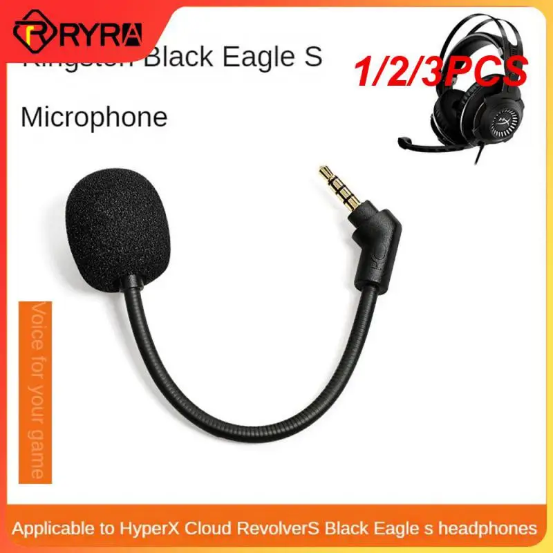1/2/3Pcs Sostituzione Aux 3.5Mm Trs Mic Microfono Staccabile Booms Per Razer Barracuda X Cuffie Da Gioco Wireless Cuffie