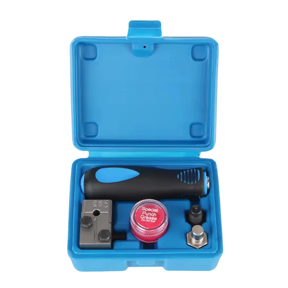 3/16-Inch Brake Pipe Flaring Tool Handheld Brake Line Flaring Tool Kit Lasting Set for Motorcycle Automotive Truck