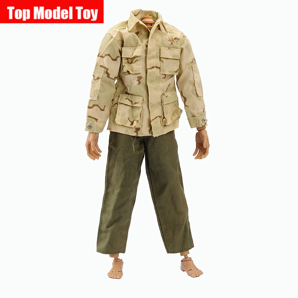 1/6 Scale World War II German Soldier Clothes Bag Pants Hat Tools ...
