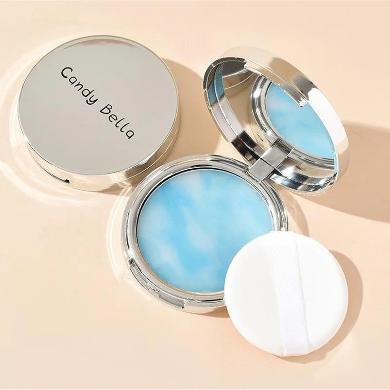 Fashionable Pressed Powder Matte Mud-like paste Lasting Makeup Strong Oil Control Full Coverage Face Pressed Powder Makeup