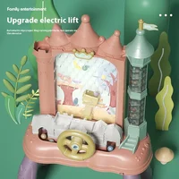 Children'S Dou Dou Castle Ball Receiver Game Parent Child Interactive Puzzle Boy Thinking Training Toy Villa House 2