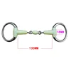 XSXS-Horse Snaffle Bit, Stainless Steel Loose Ring Horse Mouth Bit, Loose Link Horse Mouth Bit For Horse Training And Riding 6
