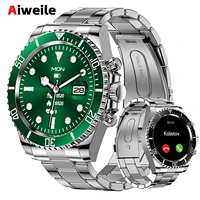 Smart Watch Man Aiweile AW12 High-End Luxury Smartwatch Fitness Tracker Sport Business Bluetooth Call for Xiomi IOS DIY Faces 1