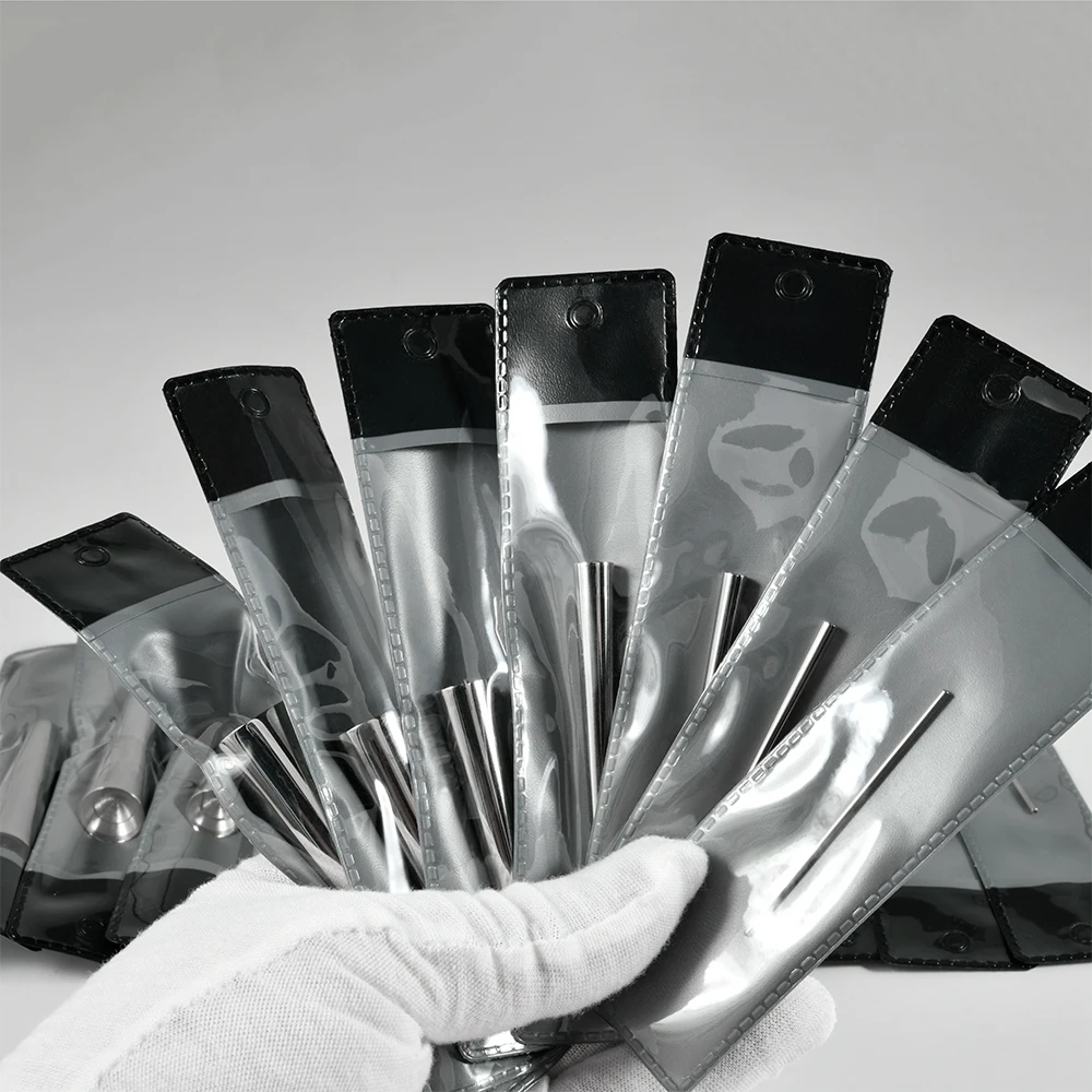 BodyAce Piercing Taper Set - Edelstahl Ohr Dehner Für Tunnel & Plugs | 1,4mm-11mm Größensortiment