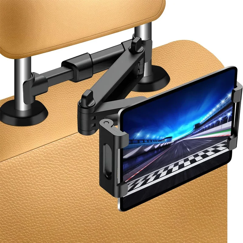 Universal Teleskop Auto Hinten Kissen Telefon Halter Tablet Rotierenden 360-Grad-Drehung Mini Tablet PC Auto Auto Telefon Halter Stehen
