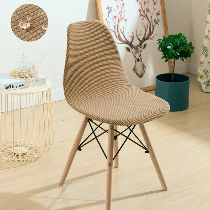 1/2/3/4/5/6Pcs Family Pack Chair Cover Waterproof Adjustable Seat Cover Thin in Summer Dining Room Antifouling Removable 6