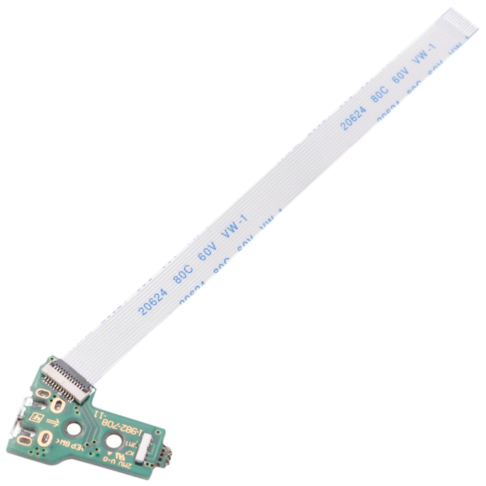 JDS-055 Ps4 컨트롤러용 USB 충전 포트 보드(12핀 플렉스 케이블 포함)