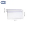 30Pcs Price Tag Display Holders Merchandise Labels Glass Supermarket Retail Shelf Card Slot Pharmacy Label Display Sidebar 3