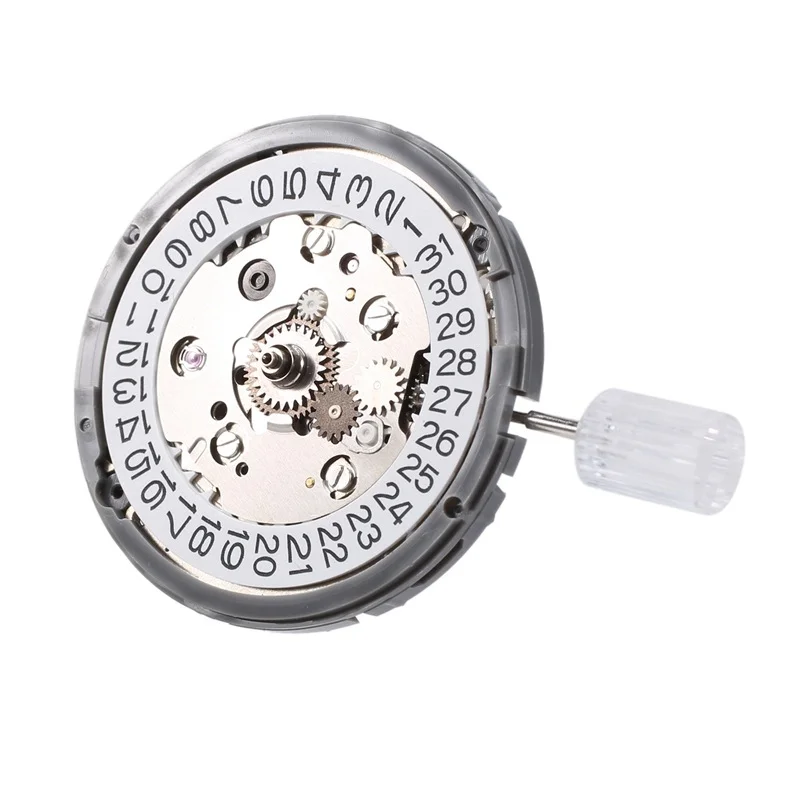 Japan Genuine GMT NH34 Movement mechanical watch movement watch movement Automatic 24 Jewels Mod Mechanical Watch Movement NH34A 24H GMT Hands Date at 3:00 Standard