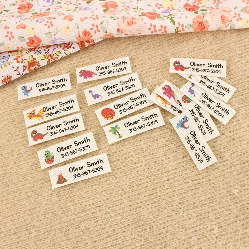 Customized fabric labels best sale