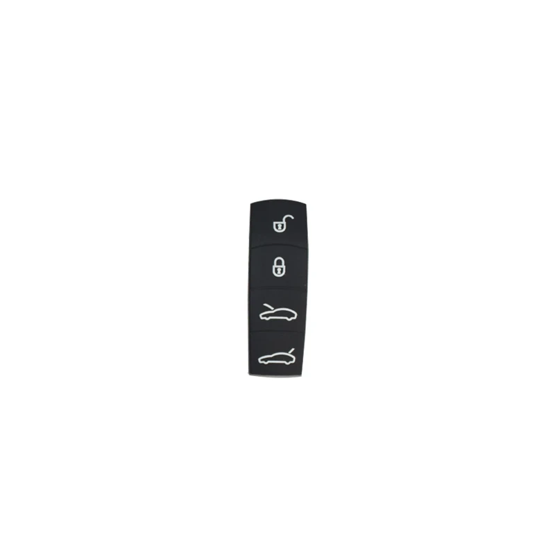 For Porsche Boxster Cayenne Cayman Macan Panamera 911 Car Remote Key Button Replacement Silicone Key Button Pad