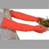 56cm  Dish Washing  Household Scrubbe Repeatable Kitchen Tool  Waterproof Acid and Alkali Resistant Long Rubber Gloves 2