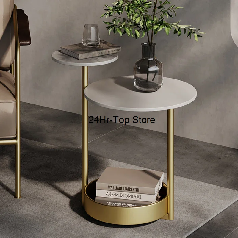 

Круглые журнальные столики, дизайнерские, для террасы, подъемные, для маникюра, журнальные столики, аккуратные, для ТВ, малая мебель Orta Sehpai YR50CT