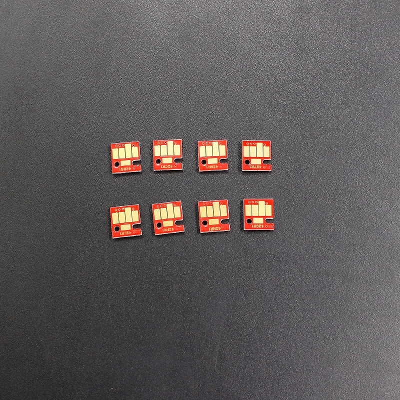 8pcs CISS Refillable Ink Cartridge Auto Reset Chips ARC CLI-42 For CANON Pro100 pro-100