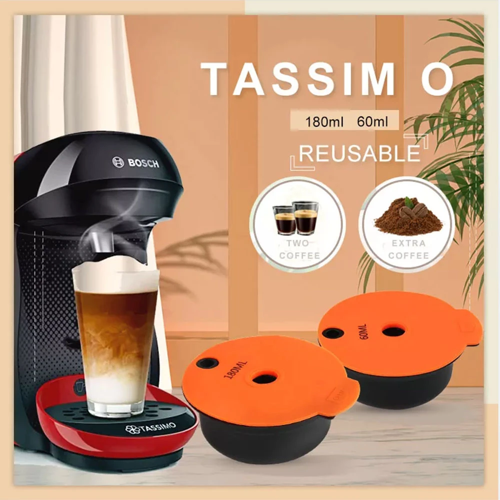 Refillable Coffee Pods Reusable Coffee Filter Tassimo Coffee Pods