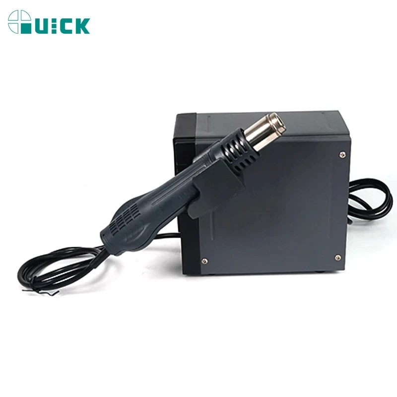 Original QUICK 2008 ESD Lead-Free Digital Display Heat Gun Welding Rework Soldering Station Mobile Phone Maintenance Air Gun