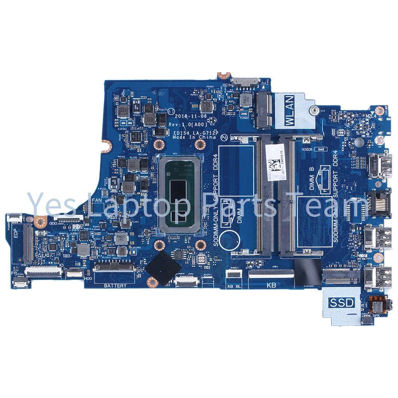 la-g712p 05cf0m 0c75m5 0twydt i3 i5 i7 8ª geração