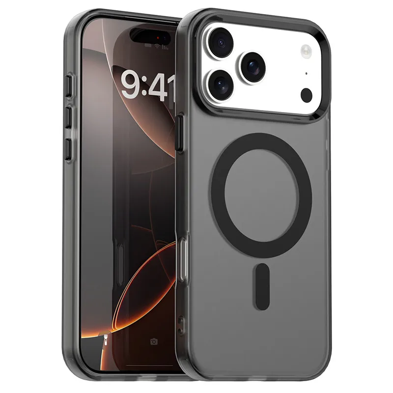 Translucent Candy Color Matte Shockproof Protective Phone Case