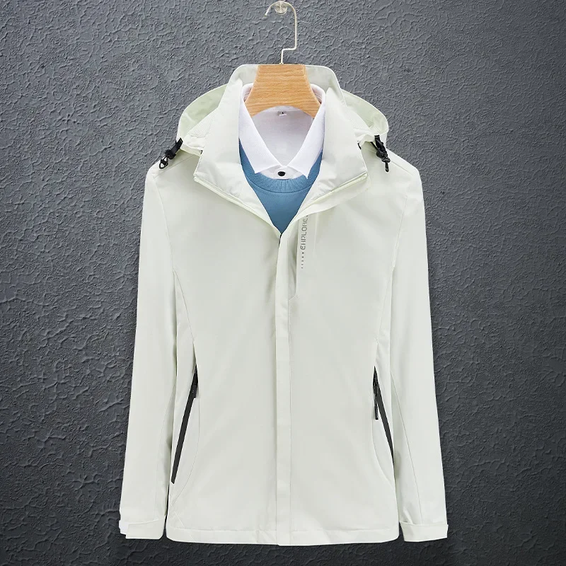 Men's and Women's Windproof Waterproof Outdoor Clothing 4
