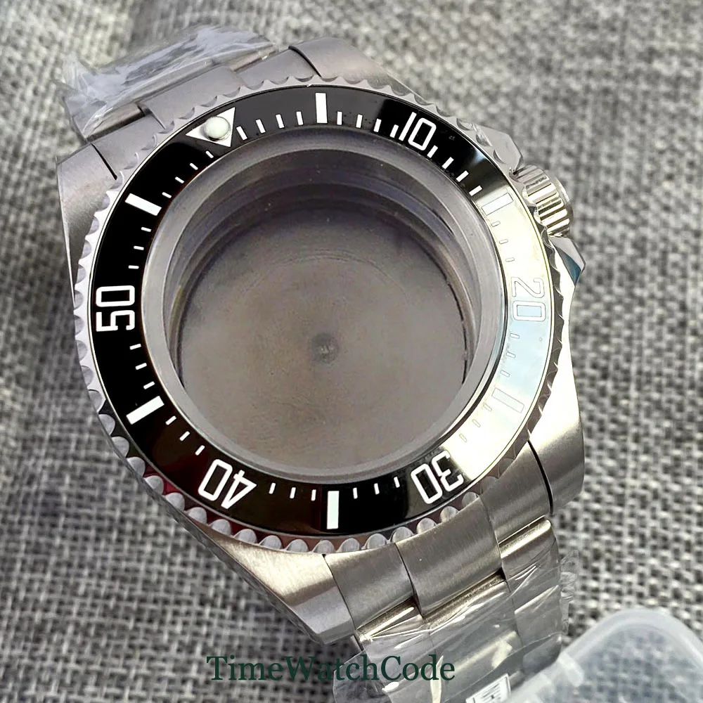 43mm Mens Watch Case Fit For Miyota 8215 821a Nh35a Nh36a Eta 2836 2824