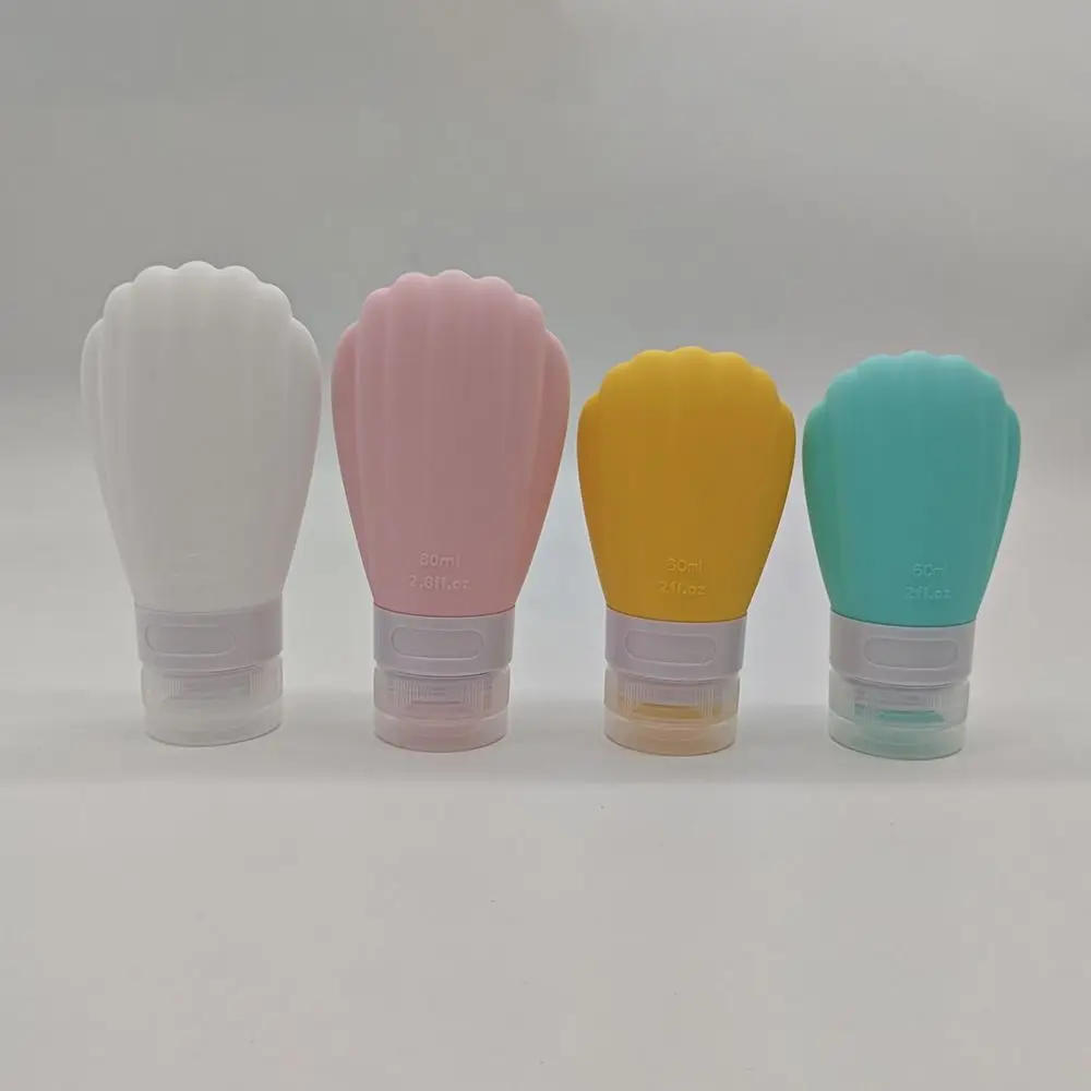 

Soft Tube Silicone Sub-bottling Waterproof Leakproof Silicone Dispenser Bottle Squeeze Tube Refillable Lotion Bottle Women