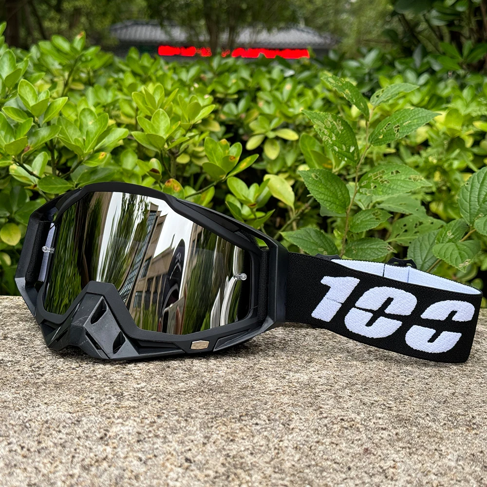 100 Motorcycle Goggles Motocross Glasses Off-road Sunglasses For Man MTB ATV Mask Windproof Protection Cycling Racing Goggles 5