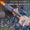 HUIQIBAO M416 Vector QBZ95 Electric Water Gun Firing Light Summer Outdoor Beach Shooting Game Toys for Children Adults Boys Gift 3