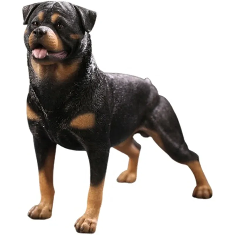 Mr.Z 1:6 Scale Animal Figure Doll Rottweiler Loyal Police Dog