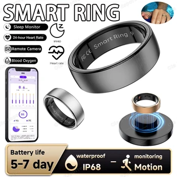 💍 R10 Waterproof Smart Ring – 2025 Health & Fitness Companion 1