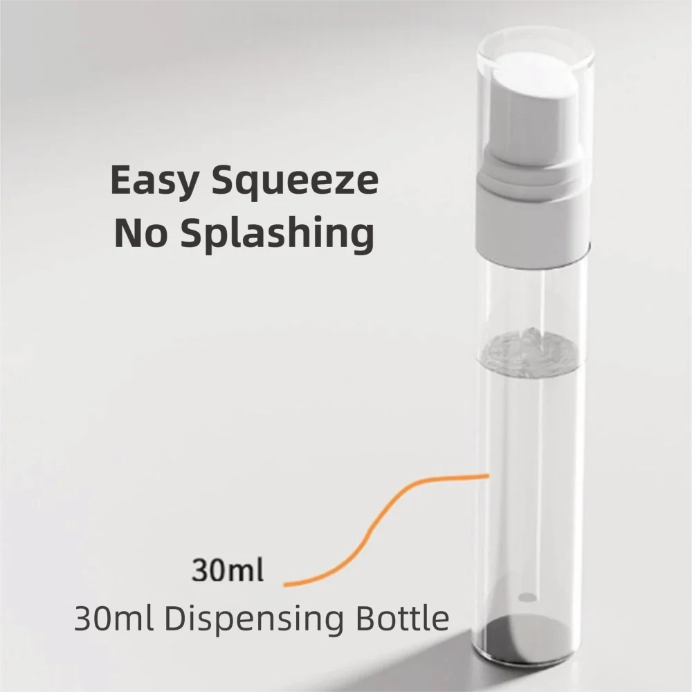 Portable Bottle Cleaning Brush Set Travel Size Soft Bristles Milk Bottle Brush Kit BPA-Free Compact Nipple Straw Cleaner Kit